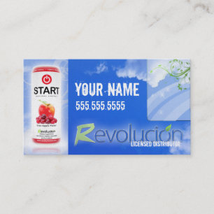 REVOLUCION Distributor Business Card