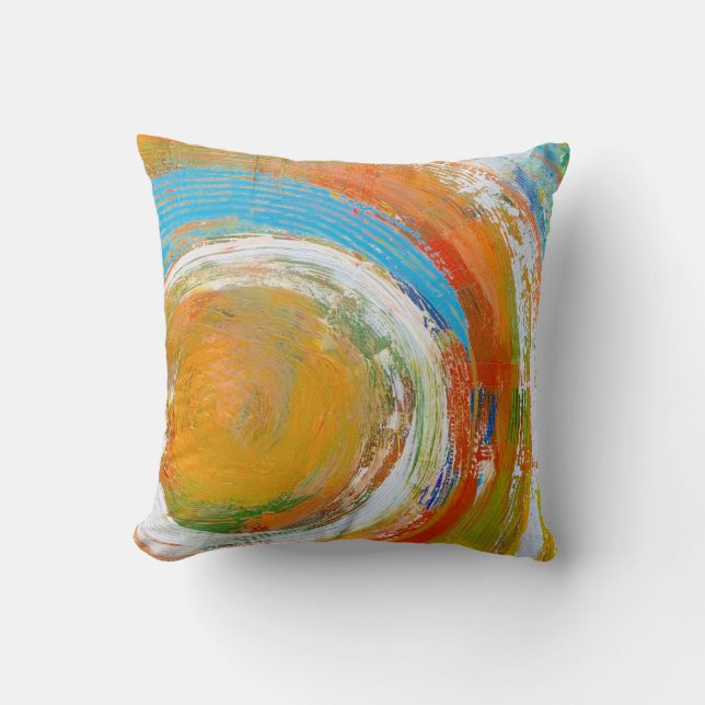 Revolution 16 x 16 Poly Throw Pillow (Front)