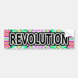 Revolution bumper sticker