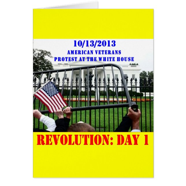 REVOLUTION: DAY 1 (Front)