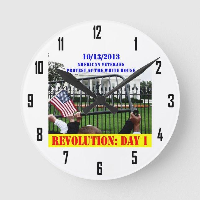 REVOLUTION: DAY 1 ROUND CLOCK (Front)