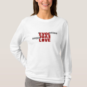 revolution evolution love T-Shirt