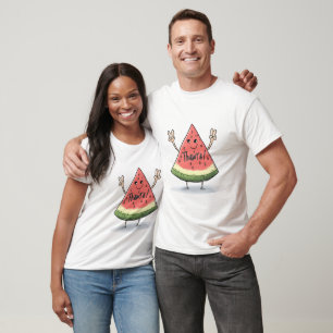 Revolution in Every Bite Bold Thawra Watermelon T-Shirt