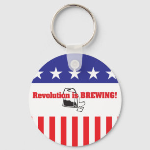 Revolution Is Brewing Key Ring