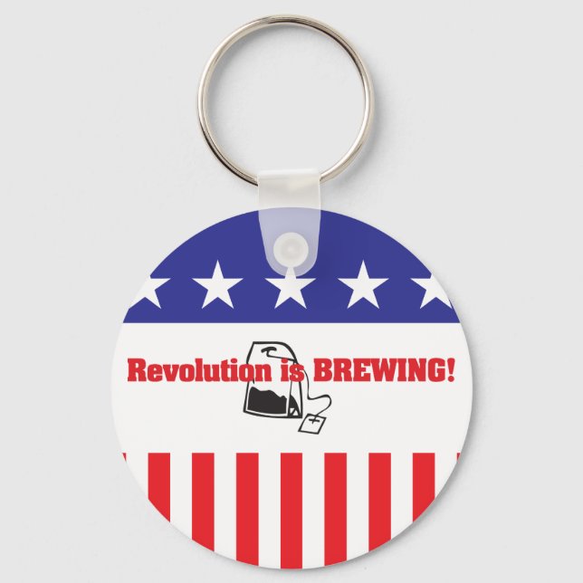 Revolution Is Brewing Key Ring (Front)
