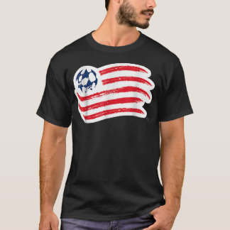 revolution-new england  Vintage England Flag  T-Shirt