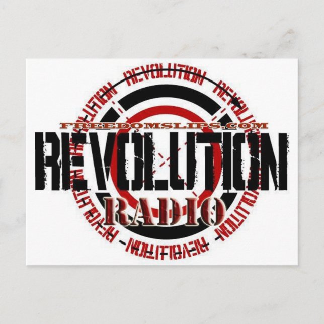 Revolution Radio Postcard (Front)