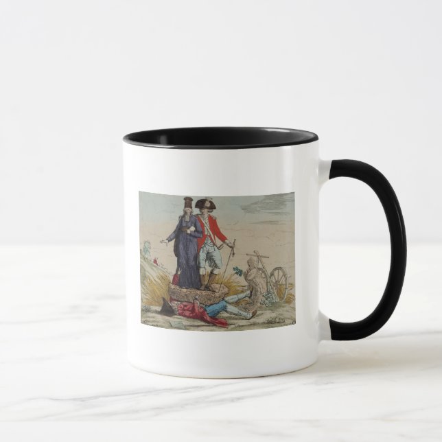 Revolutionary cartoon about Tithes Mug (Right)