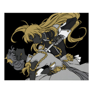 Revolutionary Girl Utena Anthy and Utena Poster