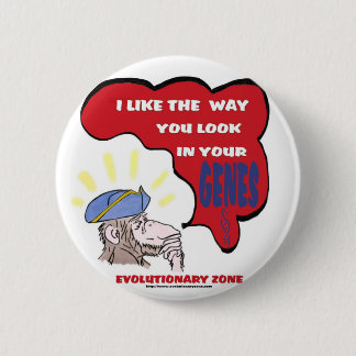Revolutionary Thinking Monkey 6 Cm Round Badge