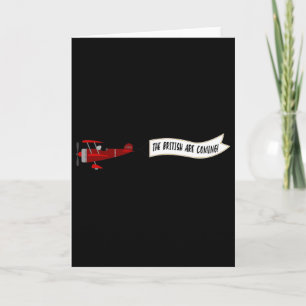 Revolutionary War Airport Takeover Trump Quote Bri Card
