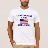 Revolutionary War Continental Army T-shirt
