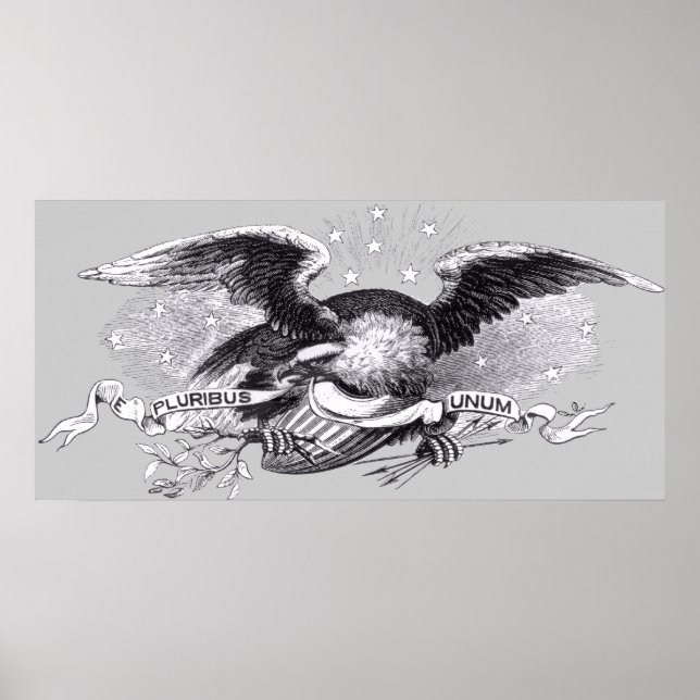 Revolutionary War Eagle Print (Front)