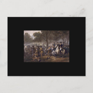Revolutionary war postcard
