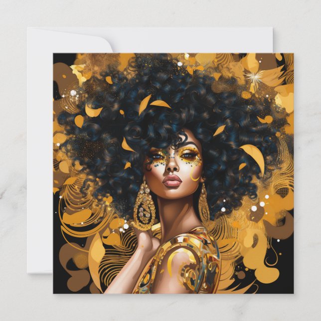 Revolutionary Women: Empowering Women Pop Art Card (Front)