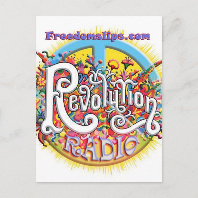 revolutionpeace postcard (Front)