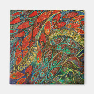 revolving door (painting) magnet