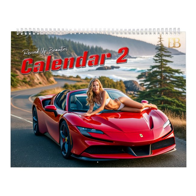 Revved Up Beauties Calendar 2 (Cover)