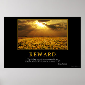 Reward Poster