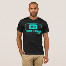 Rewind and Replay VHS Cassette Tee