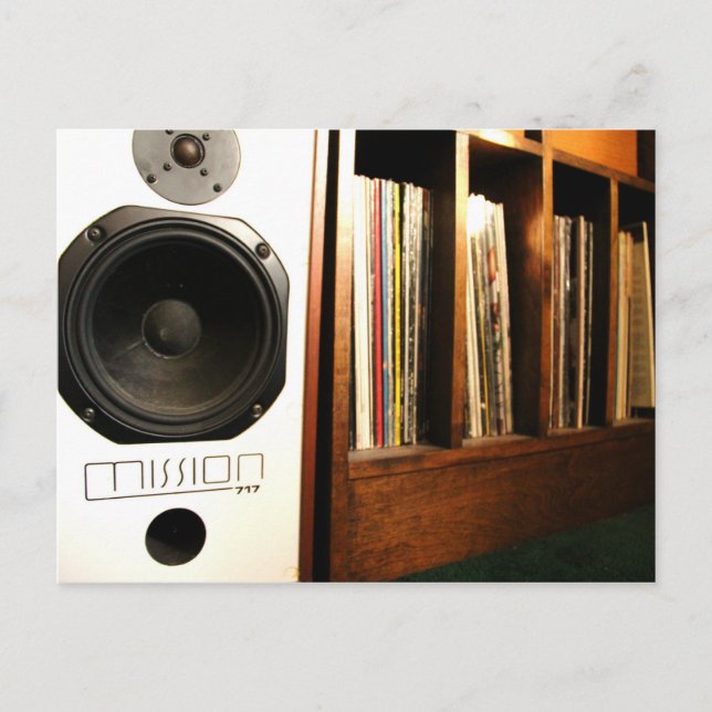 Rewind to the Records Postcard (Front)