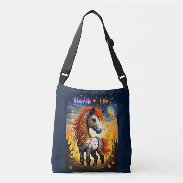 Rewrite Life Crossbody Bag (Front)