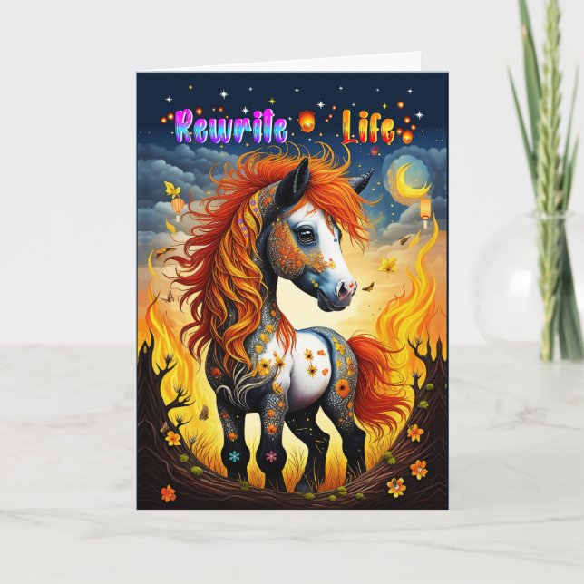 Rewrite Life Holiday Card (Front)