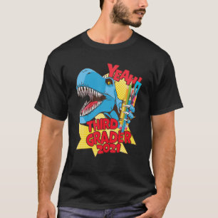 Rex 3Rd Grader 2021 - 2Nd Grad Graduation - Third T-Shirt