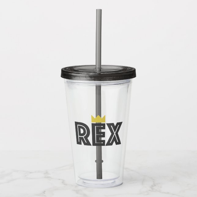 Rex Acrylic Tumbler (Front)