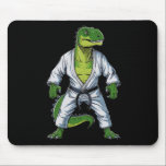 Rex Dinosaur Martial Arts Martial Artist Jiu-jitsu Mouse Pad<br><div class="desc">Rex Dinosaur Martial Arts Martial Artist Jiu-jitsu</div>