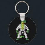 Rex Martial Arts Dinosaur Jiu-jitsu Bjj Karate  Key Ring<br><div class="desc">Rex Martial Arts Dinosaur Jiu-jitsu Bjj Karate</div>