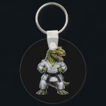Rex Martial Arts Dinosaur Karate Jiu-jitsu Ninja  Key Ring<br><div class="desc">Rex Martial Arts Dinosaur Karate Jiu-jitsu Ninja</div>