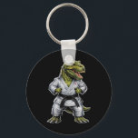 Rex Martial Arts Dinosaur Karate Jiu-jitsu Ninja  Key Ring<br><div class="desc">Rex Martial Arts Dinosaur Karate Jiu-jitsu Ninja</div>