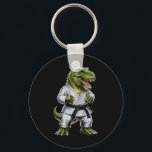 Rex Martial Arts Dinosaur Karate Judo Bjj Fighter  Key Ring<br><div class="desc">Rex Martial Arts Dinosaur Karate Judo Bjj Fighter</div>