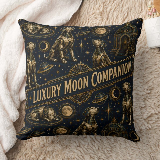 Rex moon companion/luxury cushion large (Blanket)