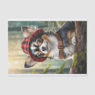 Rex the Adventure Chihuahua, Camping Canine Tissue Paper