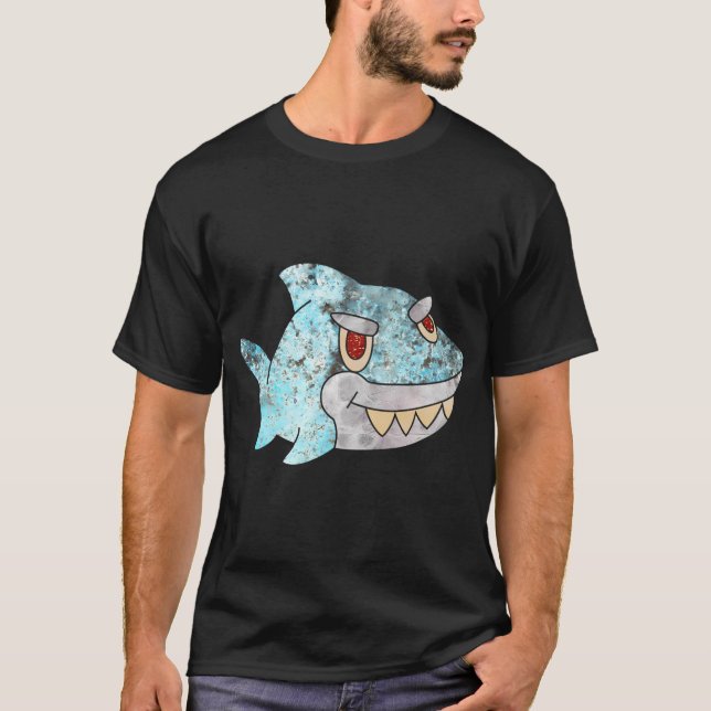 Rex the Cool Grunge Shark T-Shirt (Front)