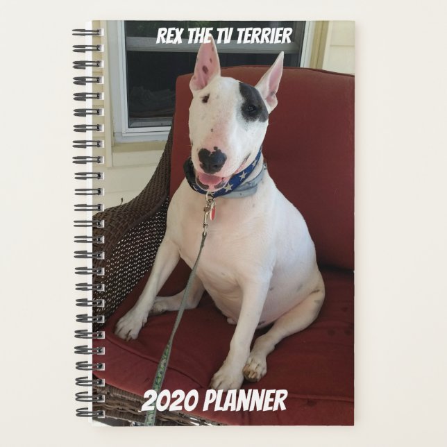 Rex The TV Terrier 2020 Planner (Front)