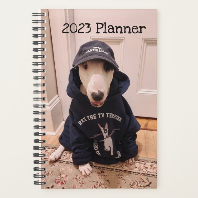 Rex The TV Terrier 2023 Planner (Front)