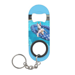 Rex The TV Terrier Bottle Opener Keychain