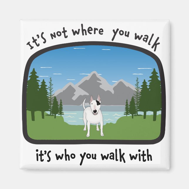 Rex the TV Terrier Magnet (Front)