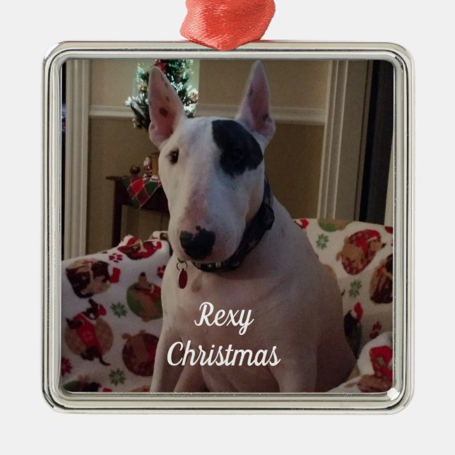 Rex The TV Terrier Rexy Christmas Ornament (Front)