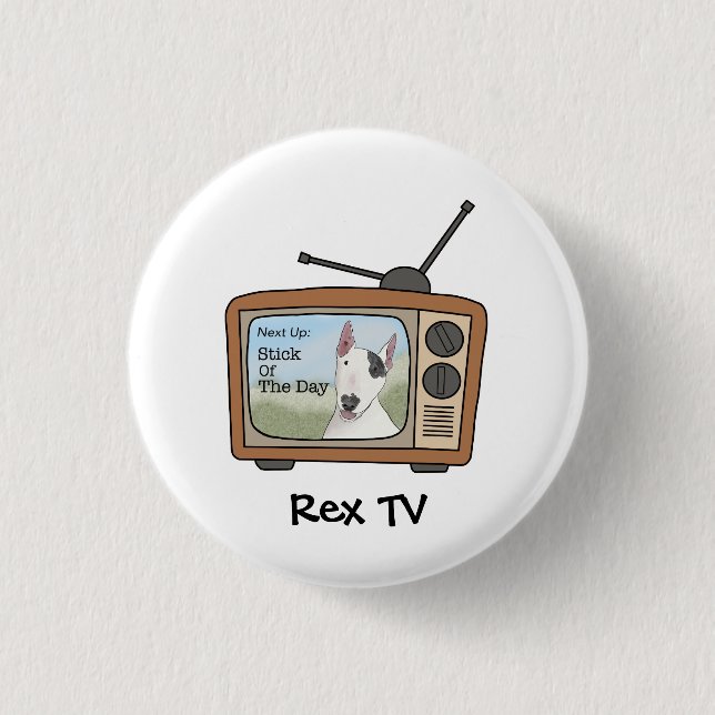 Rex TV Button (Front)