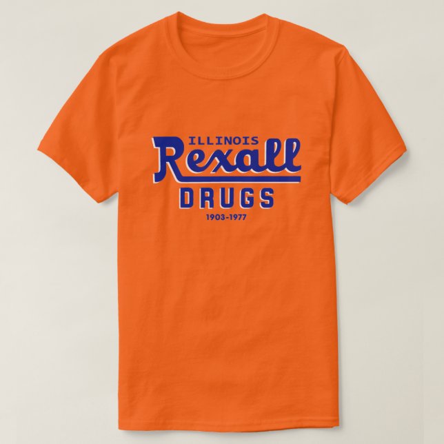 Rexall Drugs of Illinois - 1903-1977 T-Shirt (Design Front)