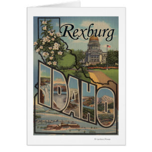 Rexburg, Idaho - Large Letter Scenes