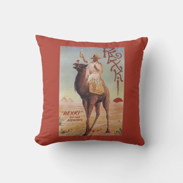 Rexki - King of Before Dinner Liqueurs Cushion (Front)