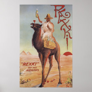 Rexki - King of Before Dinner Liqueurs Poster