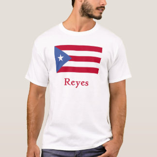 Reyes Puerto Rican Flag T-Shirt