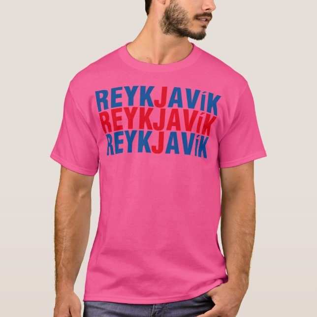 Reykjavik Borg Iceland T-Shirt (Front)