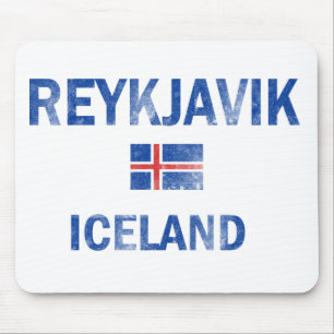 Reykjavik Iceland Designs Mouse Pad